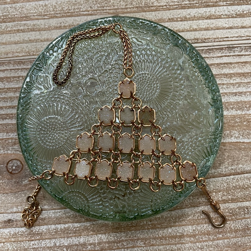 Kendra Scott Abigail Hand Chain ROSE GOLD